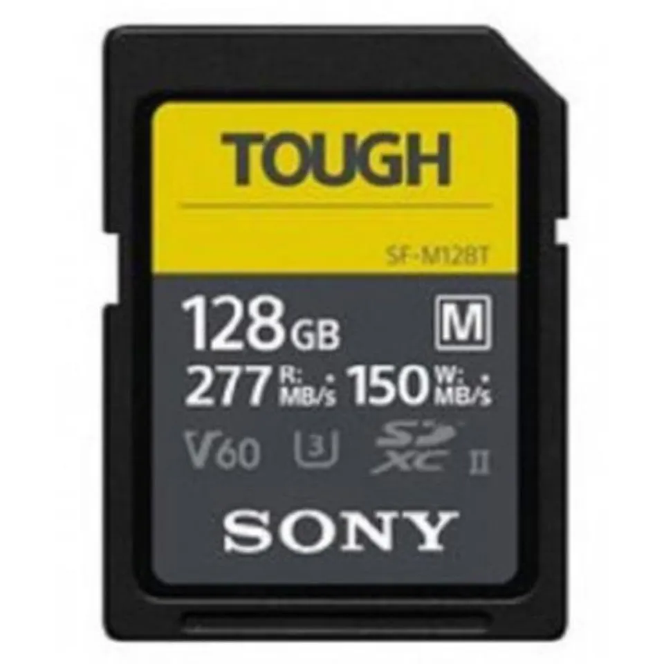 sony-sf-m128t-tough-128gb-sdxc-speicherkarte-uhs-ii-v60-class-10-bis-277-mb-s-le image 1
