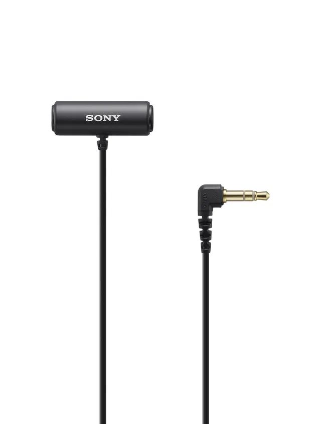sony-ecm-lv1-stereo-ansteckmikrofon-lavalier-mit-360-grad-drehclip-und-windschut image 1