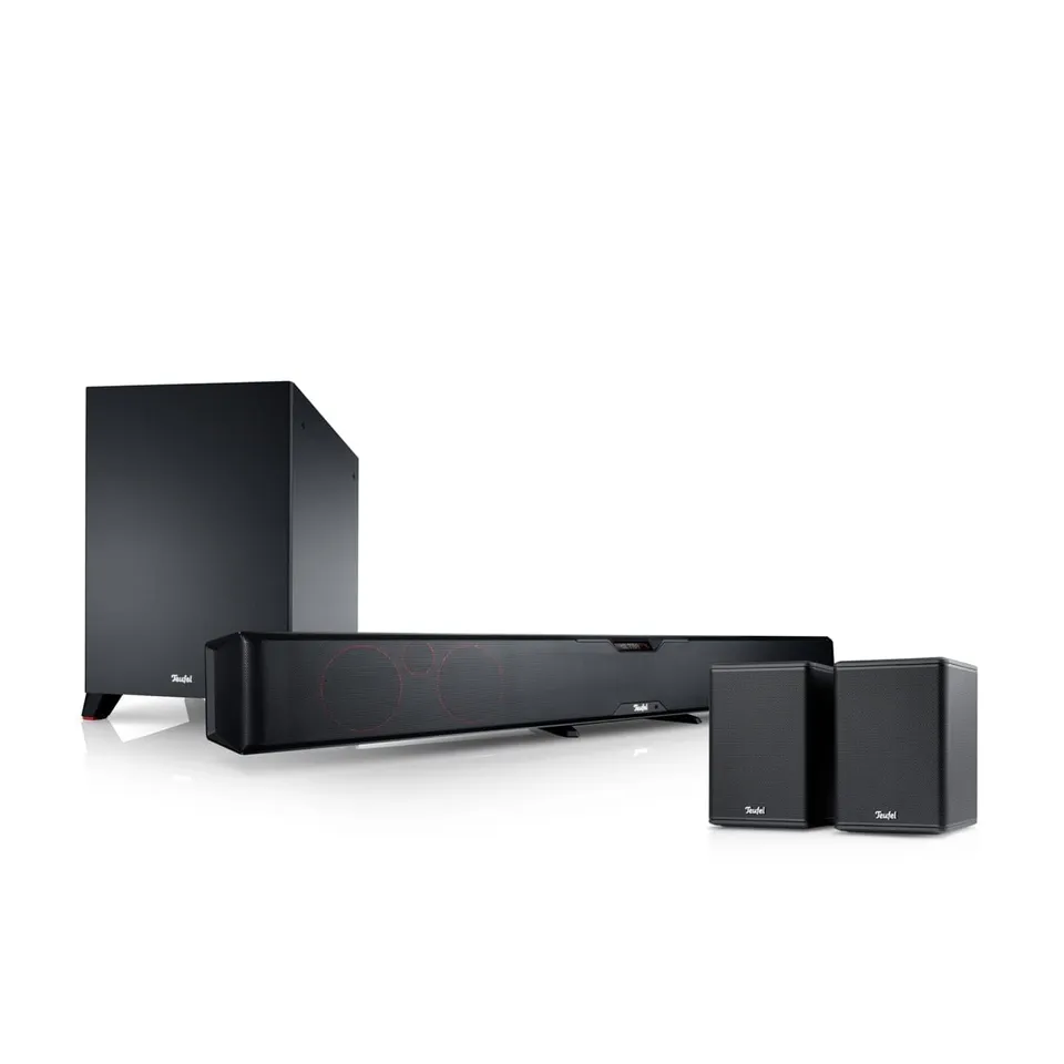 teufel-cinebar-pro-surround-soundsystem-4-1-soundbar-mit-wireless-subwoofer-kabe image 1