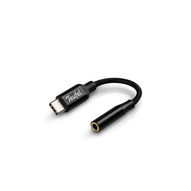 teufel-usb-c-auf-3-5-mm-klinke-kopfh-reradapter-24-bit-96-khz-funktionstasten-su image 1