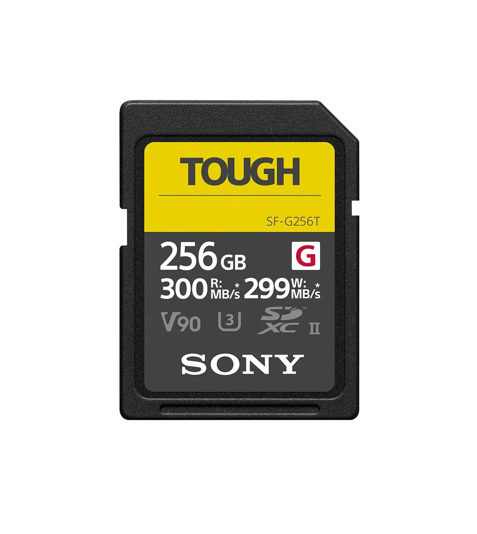 sony-sf-g256t-tough-serie-sdxc-speicherkarte-256-gb-uhs-ii-v90-299-mb-s-schreibe image 1
