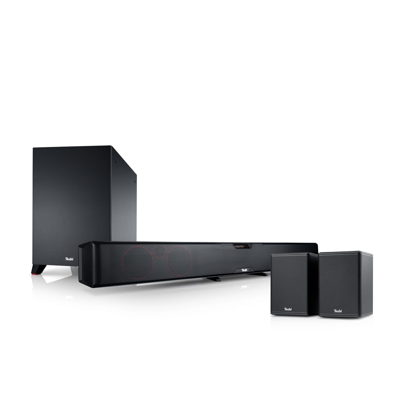 teufel-cinebar-pro-surround-soundsystem-4-1-soundbar-mit-wireless-subwoofer-kabe image 1