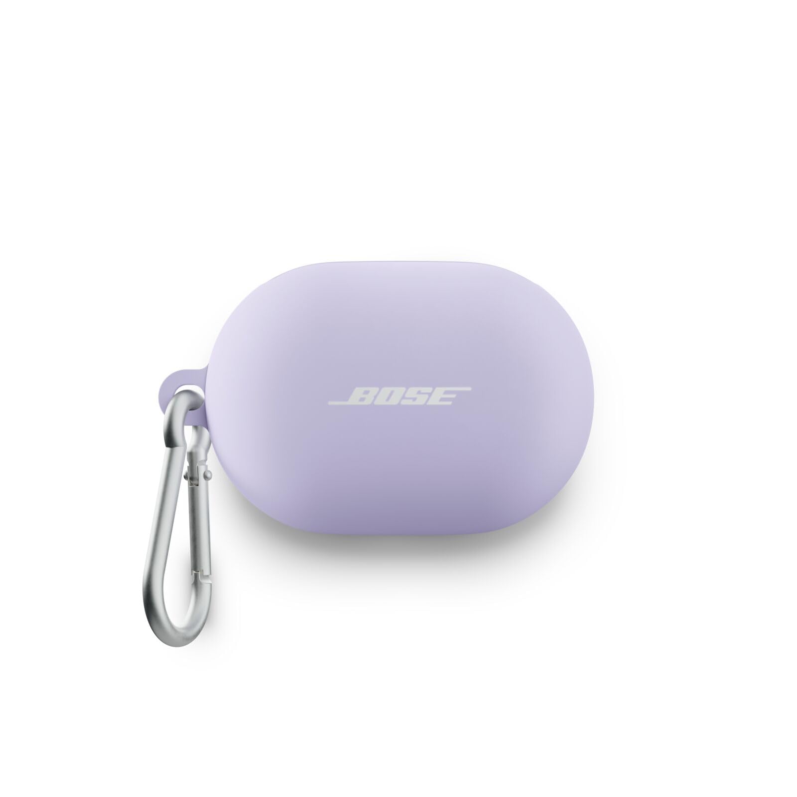 bose-quietcomfort-earbuds-transportetui-silikonh-lle-hellflieder-mit-karabiner image 1