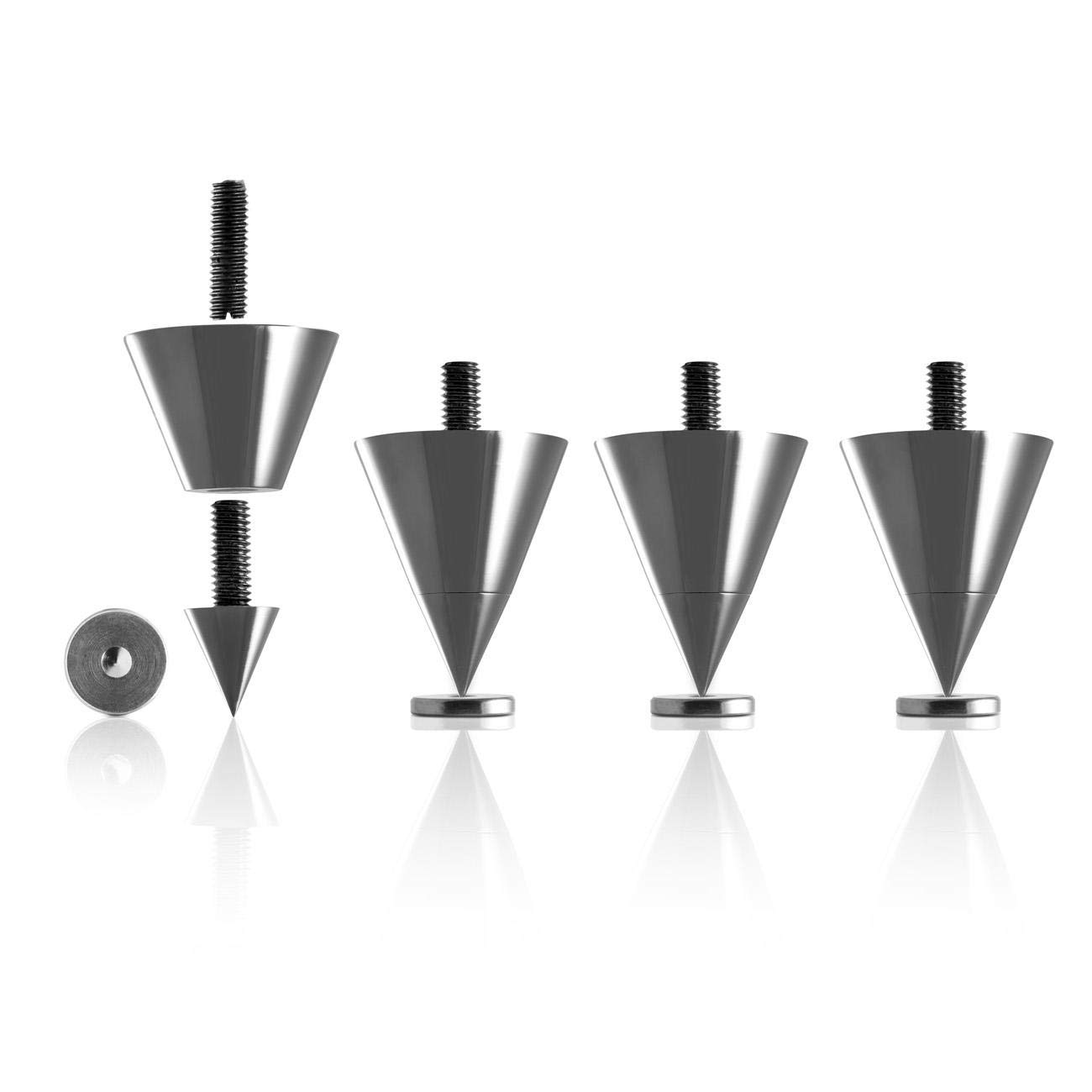 teufel-subwoofer-spikes-ac-8554-ba-4-st-ck-m6-gewinde-metall-chrom-silber image 1