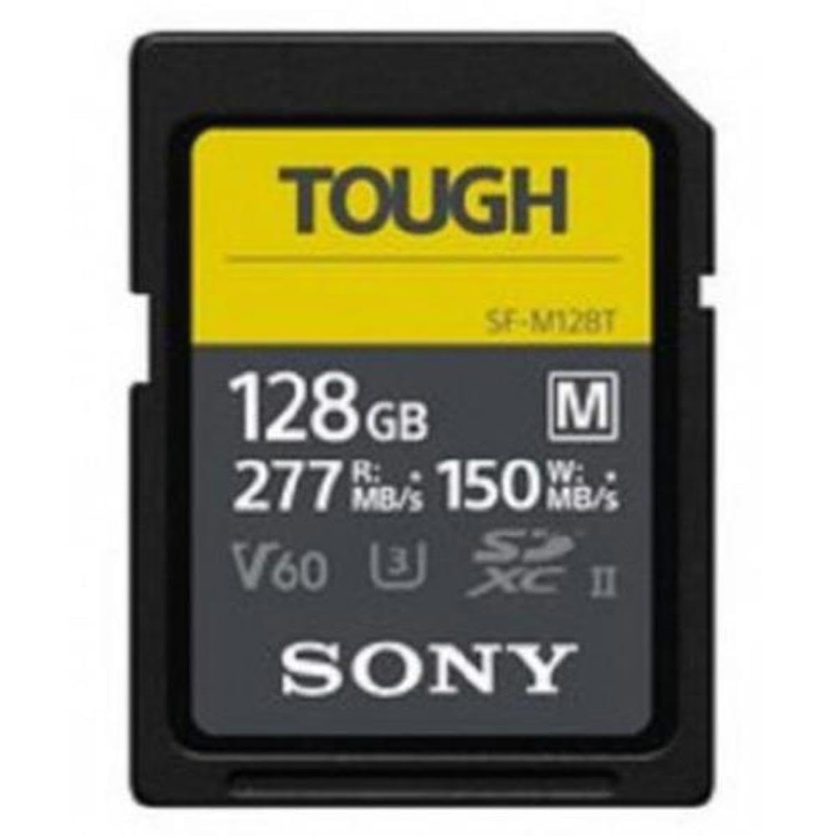 sony-sf-m128t-tough-128gb-sdxc-speicherkarte-uhs-ii-v60-class-10-bis-277-mb-s-le image 1