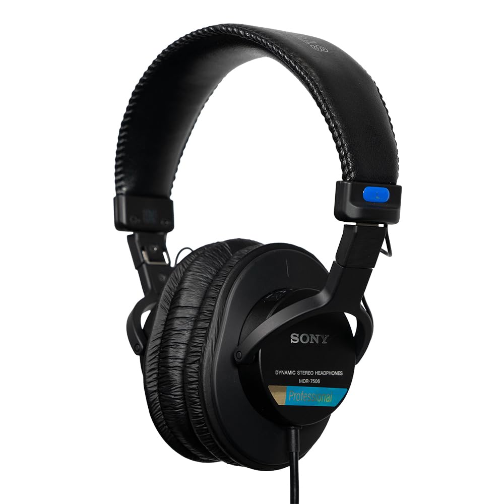 sony-mdr-7506-geschlossener-kabelgebundener-studio-monitor-kopfh-rer-10-hz-20-kh image 1