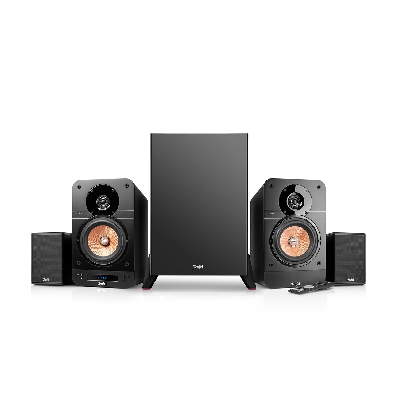 teufel-ultima-25-aktiv-surround-4-1-soundsystem-aktive-regallautsprecher-mit-kab image 1