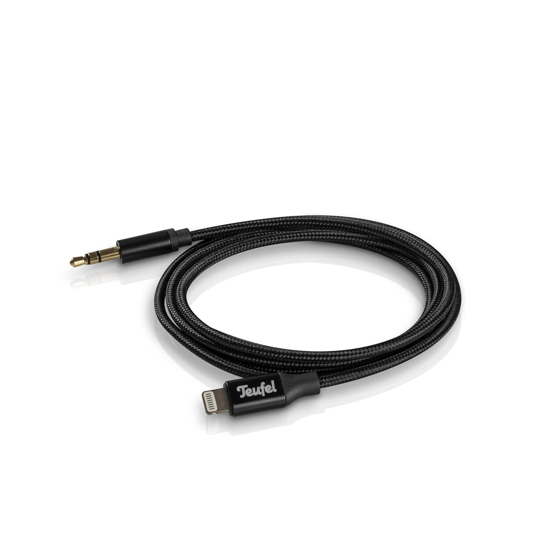 teufel-lightning-auf-klinke-3-5-mm-kopfh-rer-adapterkabel-mfi-zertifiziert-nylon image 1