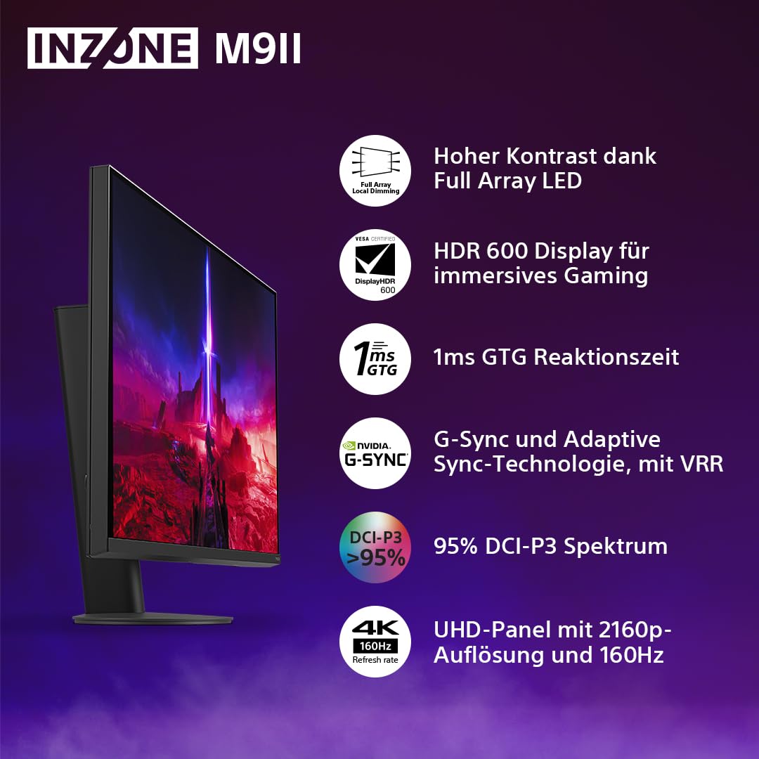 sony-inzone-m9ii-27-4k-gaming-monitor-160-hz-full-array-led-g-sync-adaptive-sync image 2
