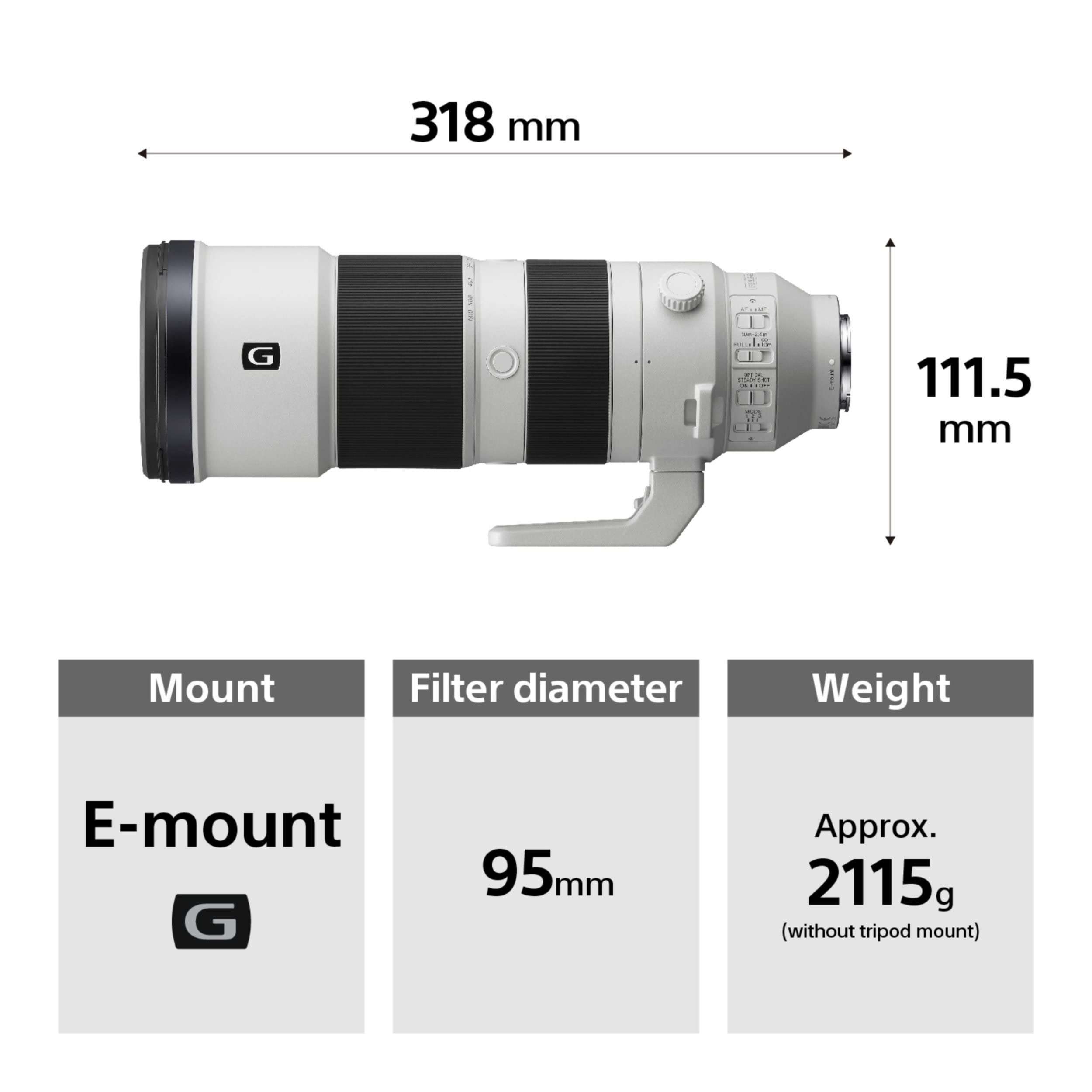 sony-sel200600g-fe-200-600mm-f5-6-6-3-g-super-telezoomobjektiv-e-mount-ed-glas-i image 7