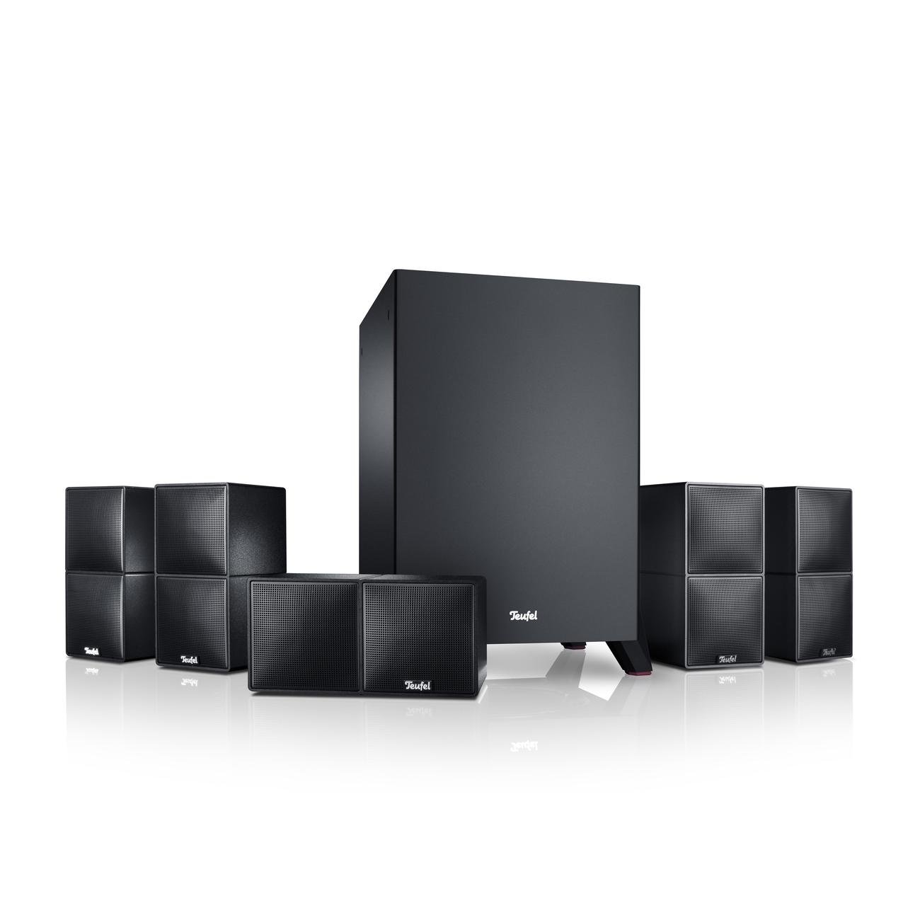teufel-cubycon-5-1-surround-soundsystem-heimkino-anlage-mit-subwoofer-2-wege-mic image 1