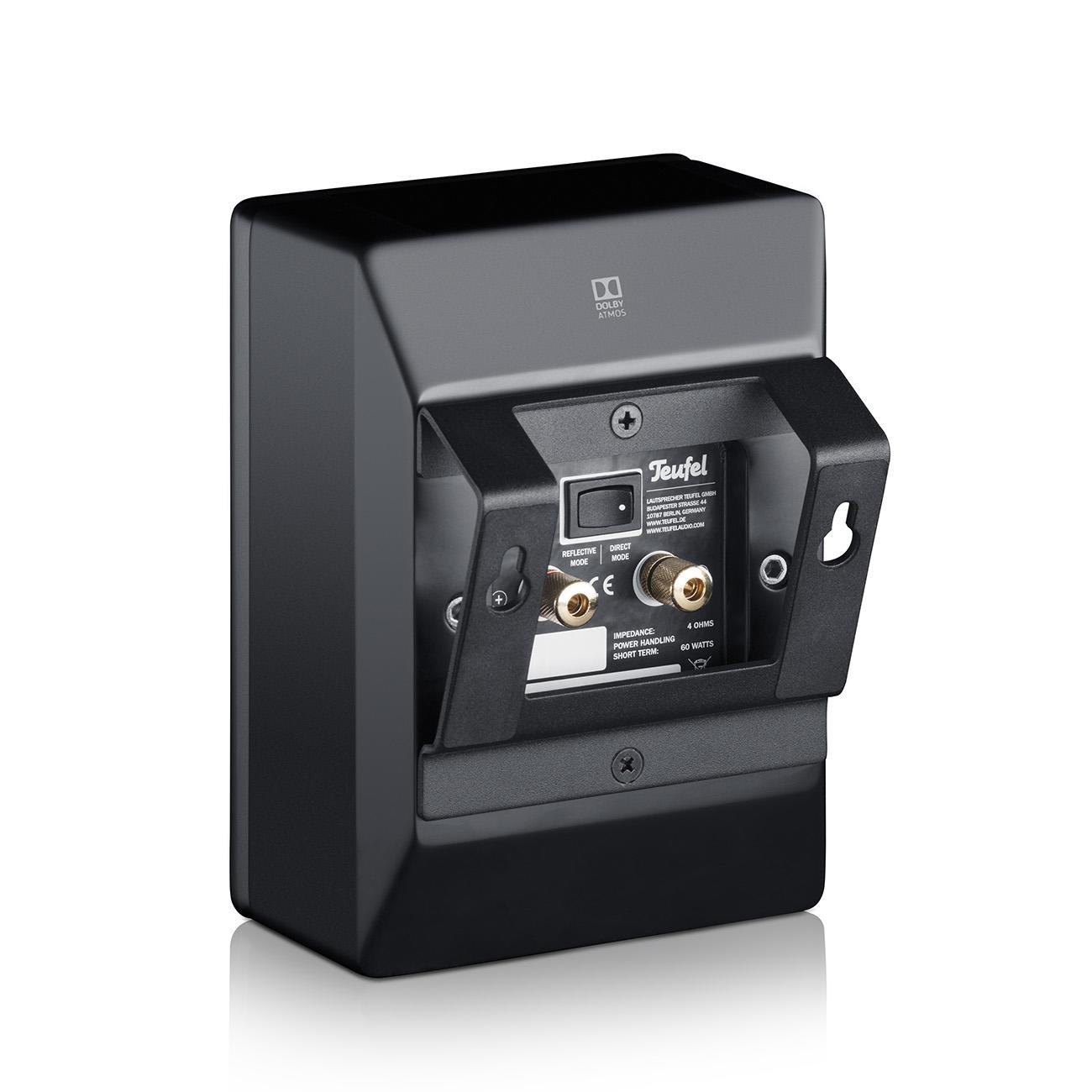 teufel-reflekt-dolby-atmos-lautsprecher-paar-upfiring-rear-speaker-wandhalterung image 4
