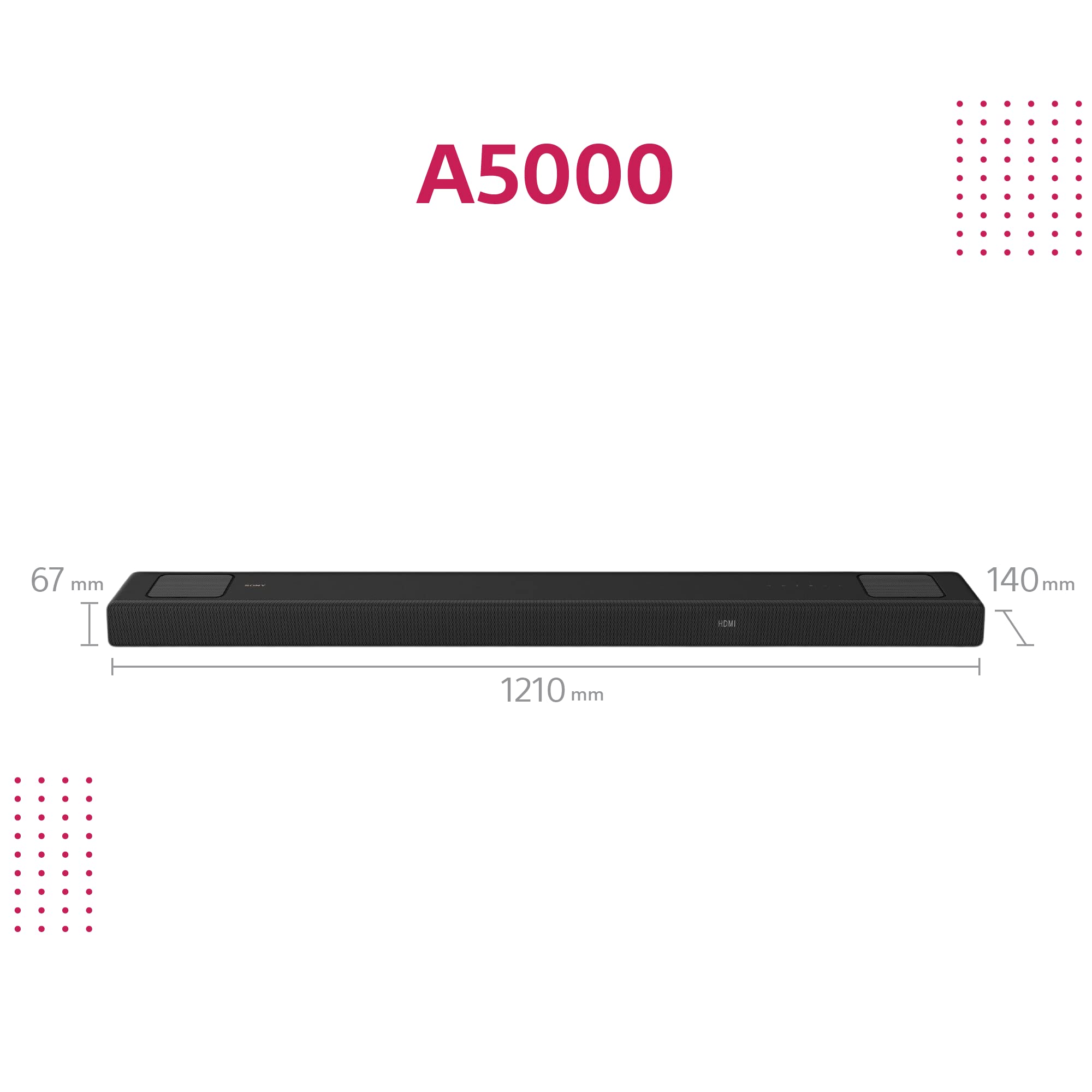 sony-ht-a5000-5-1-2-kanal-dolby-atmos-soundbar-mit-450-w-integriertem-subwoofer- image 3