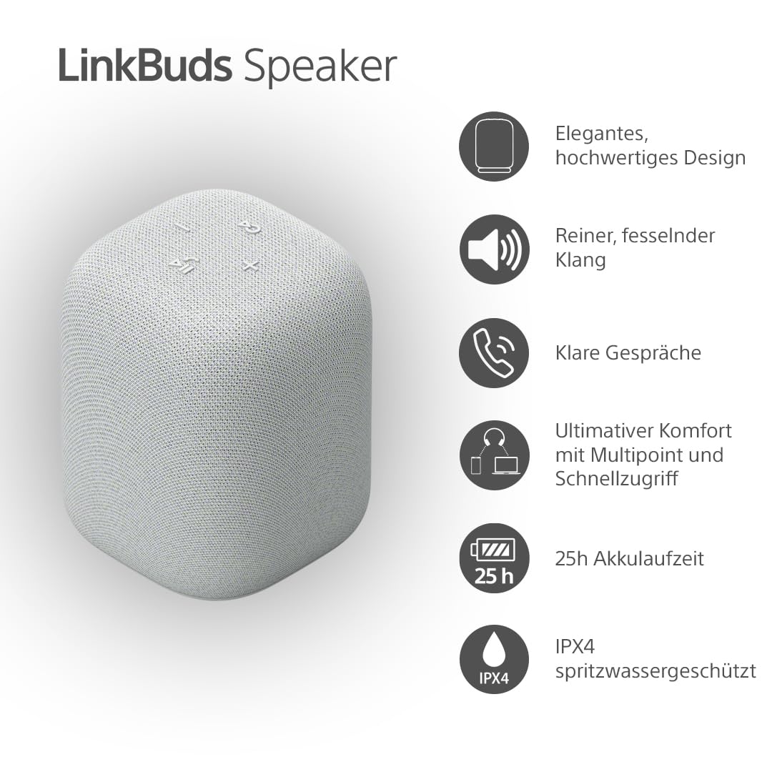 sony-linkbuds-speaker-wireless-bluetooth-lautsprecher-ipx4-wasserdicht-25-h-akku image 2