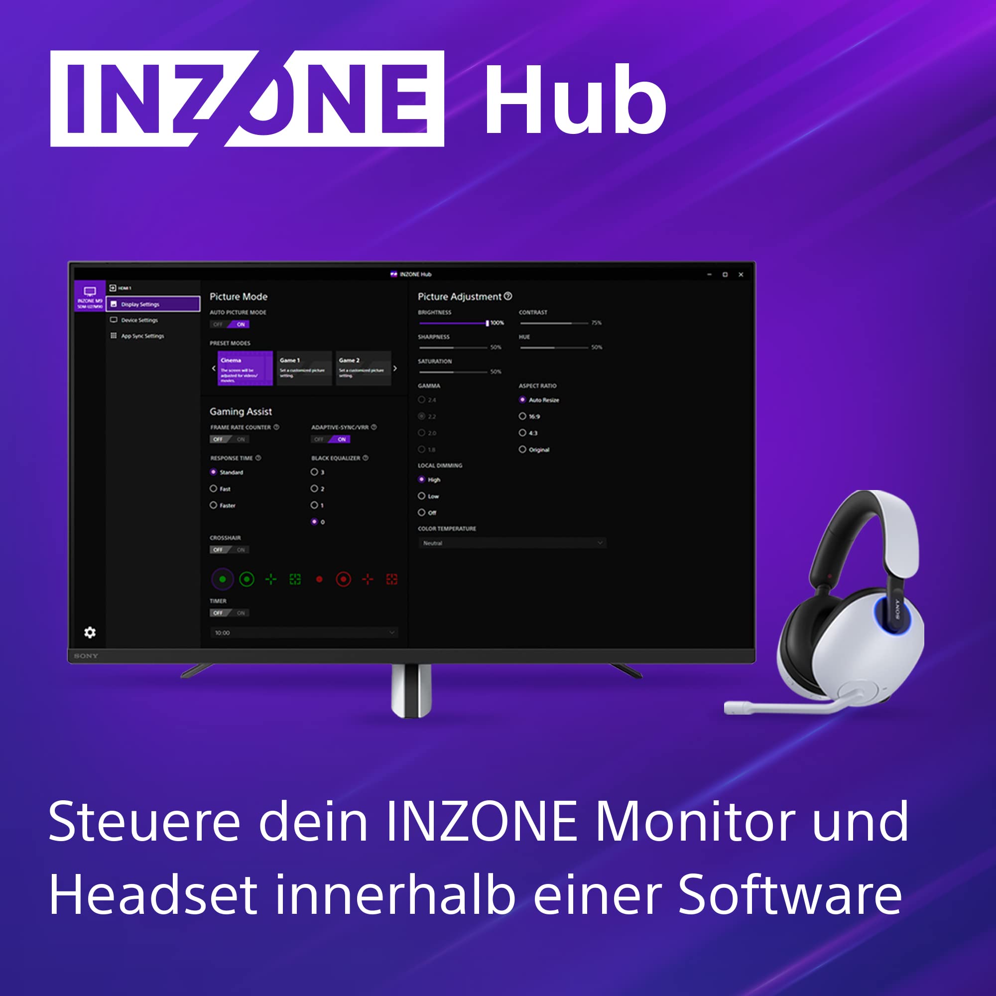 sony-inzone-m9-sdmu27m901aep-27-zoll-4k-hdr-gaming-monitor-144-hz-1-ms-gtg-ips-f image 8
