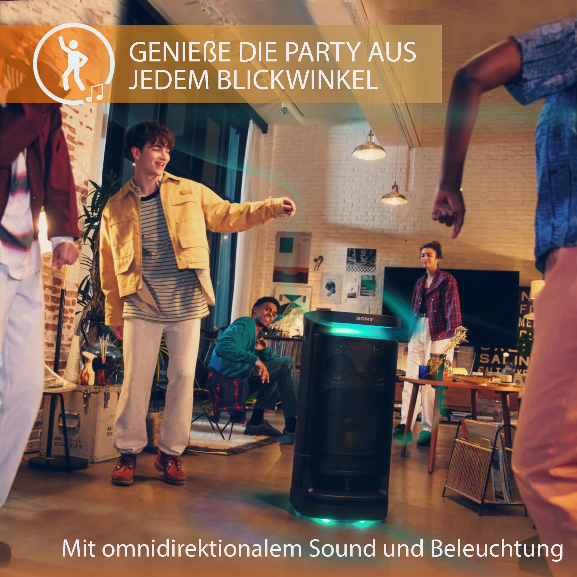 sony-srs-xv900-bluetooth-party-lautsprecher-mit-omnidirektionalem-sound-beleucht image 3