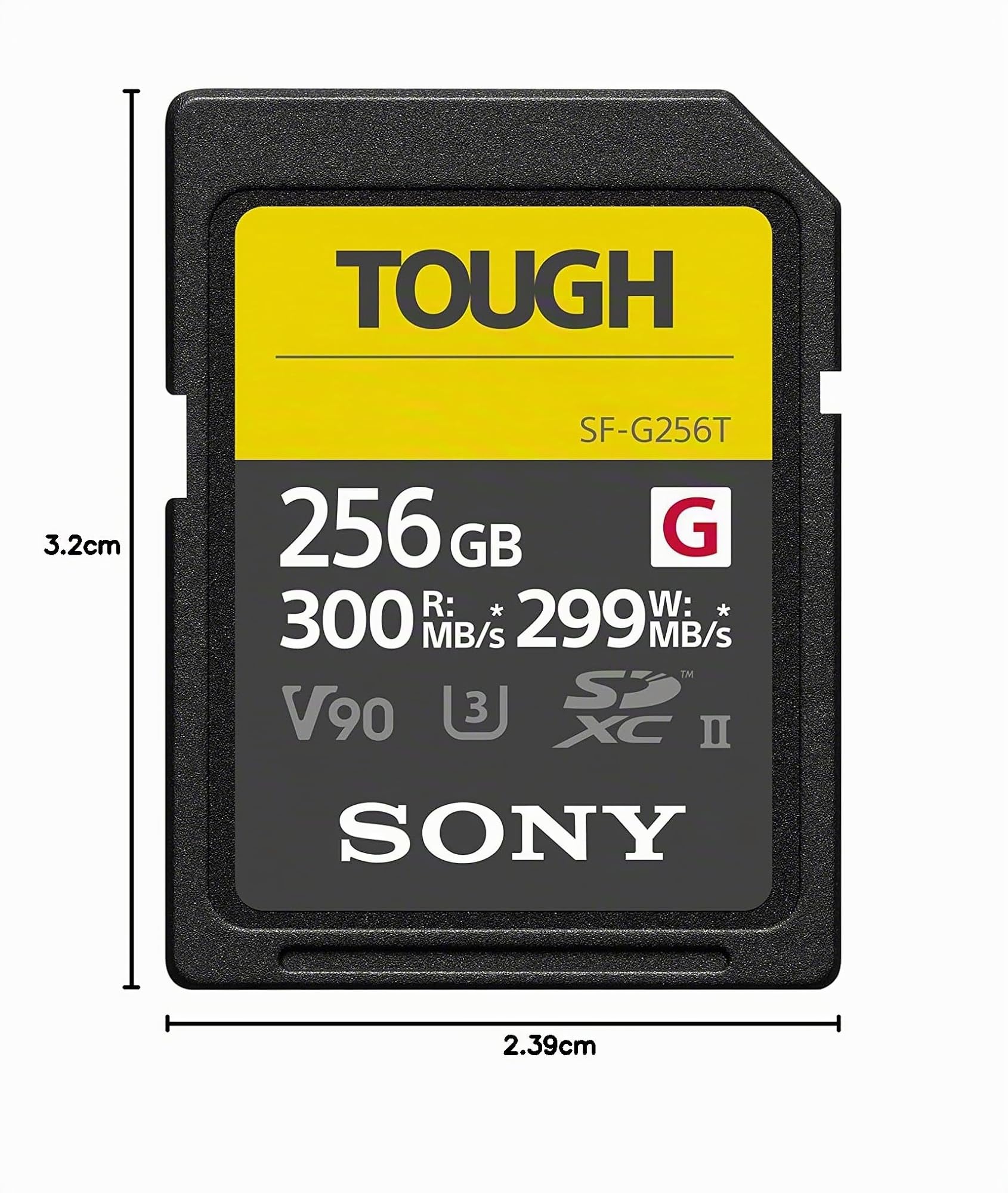 sony-sf-g256t-tough-serie-sdxc-speicherkarte-256-gb-uhs-ii-v90-299-mb-s-schreibe image 4