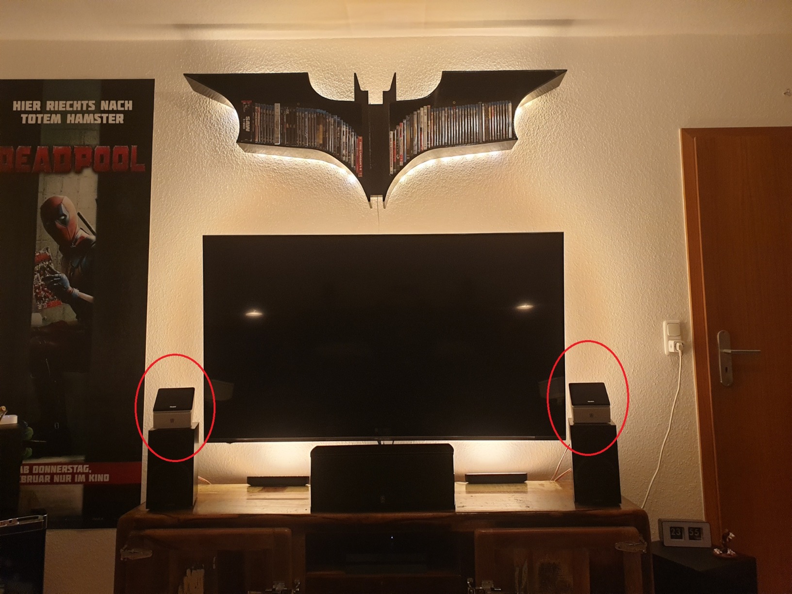 Perfekte Ergänzung fürs Heimkino